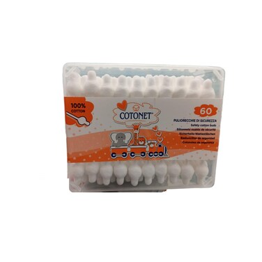 Cotonet Safety Cotton Buds 60 pieces
