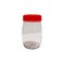 Jar With Red Plastic Lid 950Ml