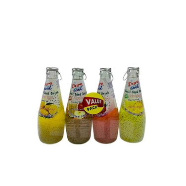 Pure Cool Basil Seeds 4 x 290 ml