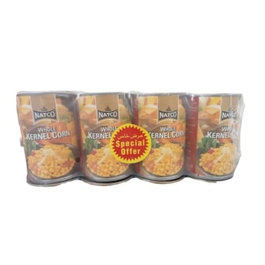 Natco Whole Kernel Corn 4 x 425 gr