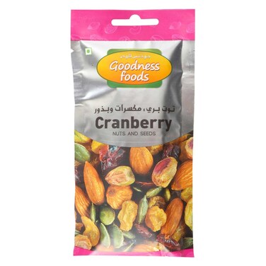 GOOD F. CRANBERRY+NUTS40GR