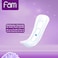 Fam Natural Cotton Feel Folded  without Wings 30 Feminine Pads Super