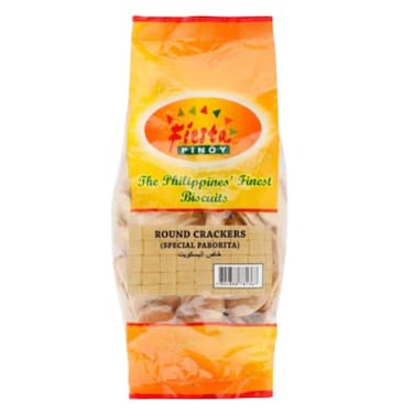 Fiesta Pinoy Round Crackers Paborita 250g