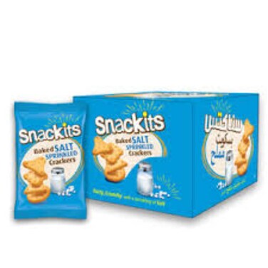 Nabil Snack Baked Salt Sprinkled Crackers 8 x 26 gr