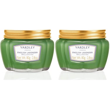 Yardley Hair Cream Brilliantine 80gr &times; 2 Pieces