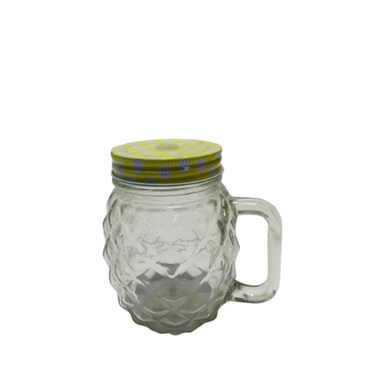 Jar with Straw Color 460 ml