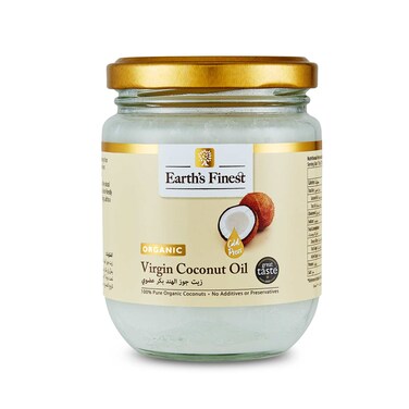 Earths Finest Organic Virgin Coconut Oil 200 ml
