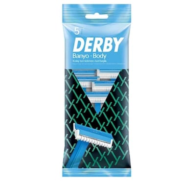 Derby Banyo Body Razor 5 Pieces