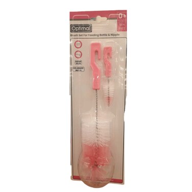 Optimal Bottle Nipple Brush Set