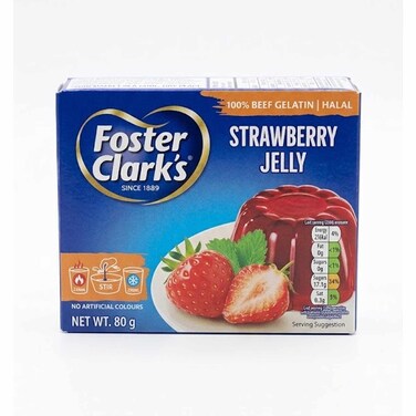 Foster Clark Jelly Strawberry 85 gr