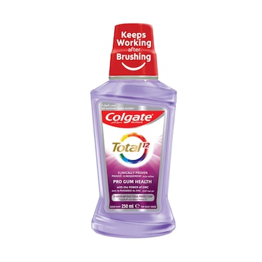 Colgate Total 12 Pro Gum Mouthwash 250ml