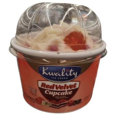Kwality Ice Cream Cup Cake Red Velvet 150ml