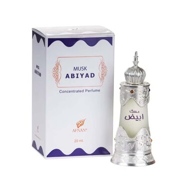 Afnan Concentrated Perfume Oil Musk Abiyad 20ml