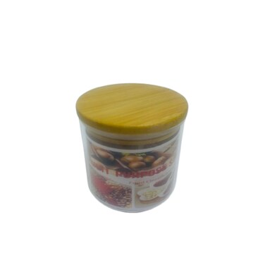 Elegant Jar With Bamboo Lid 800 ml