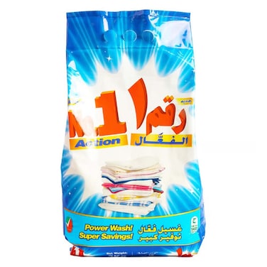 No1 Action Detergent Powder 3kg