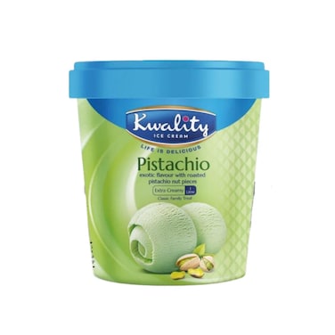 Kwality Ice Cream Pistachio 1L