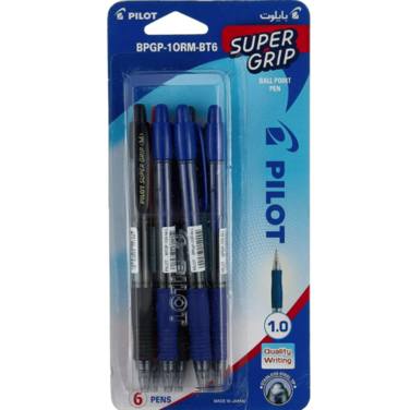 Pilot Bp 1 Rt Ball Pen 6S
