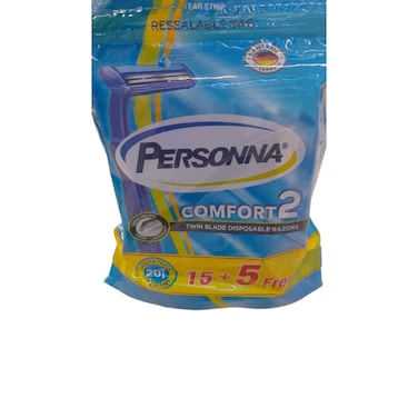 Personna Comfort Disposable Razor 20 Pieces