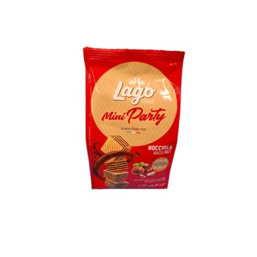 Gastone Lago Mini Party Wafers Hazelnut Cream 125g