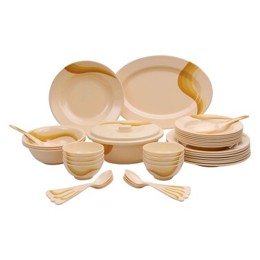 Royalford Melanine Dinner Set of 40 pieces
