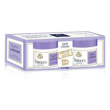 Yardley Lavender Hair Cream 2 Pack