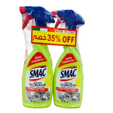 Smac Express Degreaser with Bleach 2x650ml