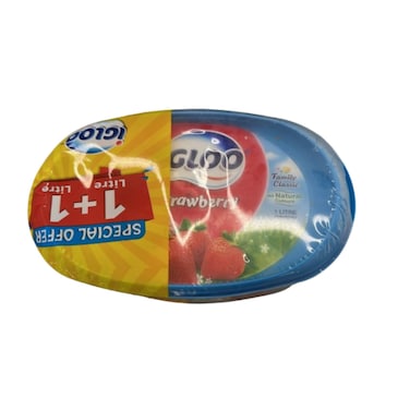 Igloo Strawberry Ice Cream 1+1L