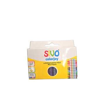Sivo Crayon 12 Colors 60 mm