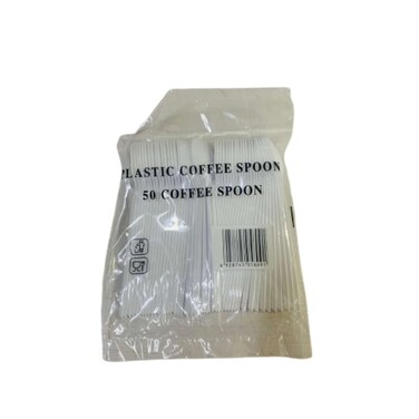 Plastic Coffee Spoon 50 Pieces