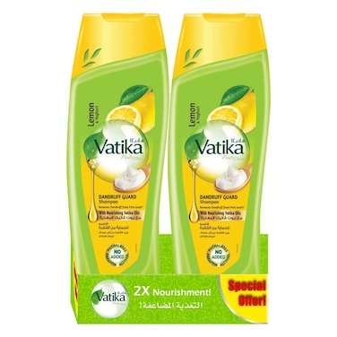 Vatika Shampoo Dandurff Guard 2x400ml