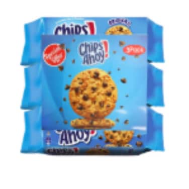 Chips Ahoy Cookies 3x128g