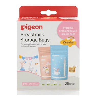 Pigeon Breastmilk Storage Bags 25bags