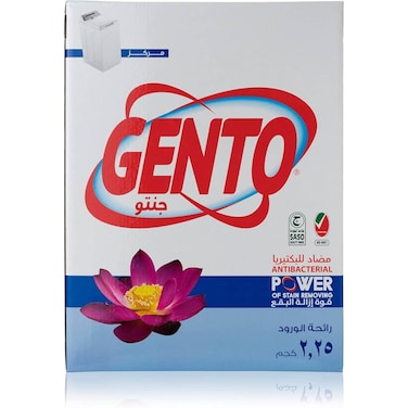 Gento Powder Detergent Flower High Foam 4x2.25kg