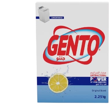Gento Powder Detergent Original High Foam 4x2.25kg