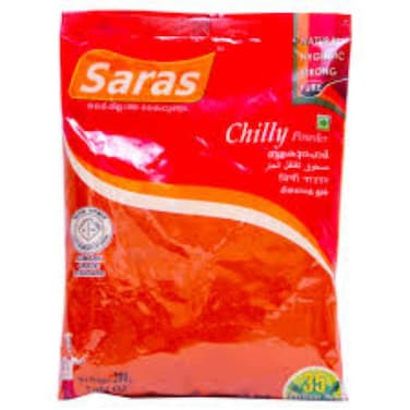 Saras Chili Powder Pouch 200g