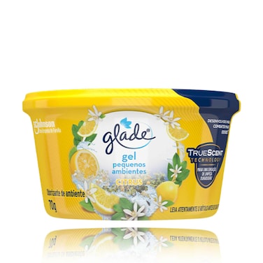 Glade Fresh Lemon Mini Gel Air Freshener 70g