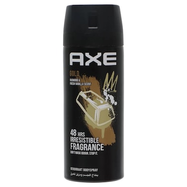 Axe Gold Oud amd Fresh Vanilla Scent Deodorant Spray 150ml