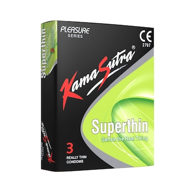 Kama Sutra Super Thin Condoms 3 Pack