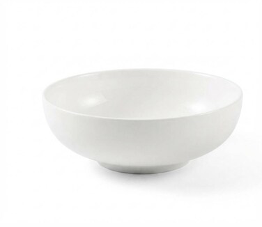 Elegant Bone China Bowl White 5.5 Inch