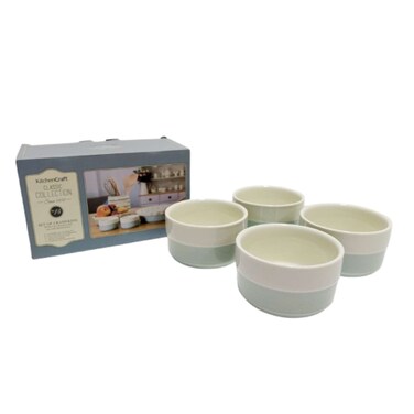 Kitchen Craft Ramekins 4 Pieces Grey