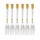 Elegant Gold Design Table Fork 6 Pieces