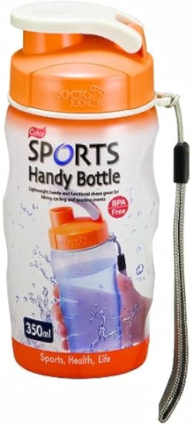 Color Sports Handle Bottle 700 ml Orange