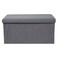 Ottoman Storage Grey 2 Seaters