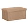 Ottoman Storage Brown 2 Seaters