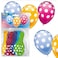 Kara Polka Dots Balloon Assorted Colors 6 Pieces