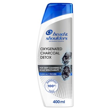 Head and Shoulders Anti Dandruff Shampoo Oxygenated Charcoal Detox 400ml