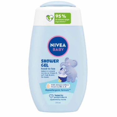 NIVEA Baby Bath Shampoo Head To Toe Calendula Extract 200ml