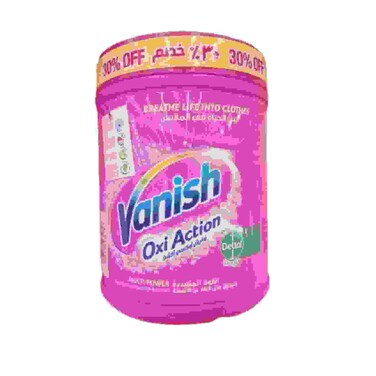 Vanish Oxi Action Fabric Stain Remover Powder 1kg - Coloured &amp; White Clothes