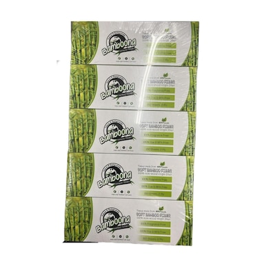 Bamboona Bamboo Facial Tissue 5x150sheets