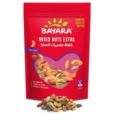 Bayara Mixed Nuts Extra Sea Salt 150g